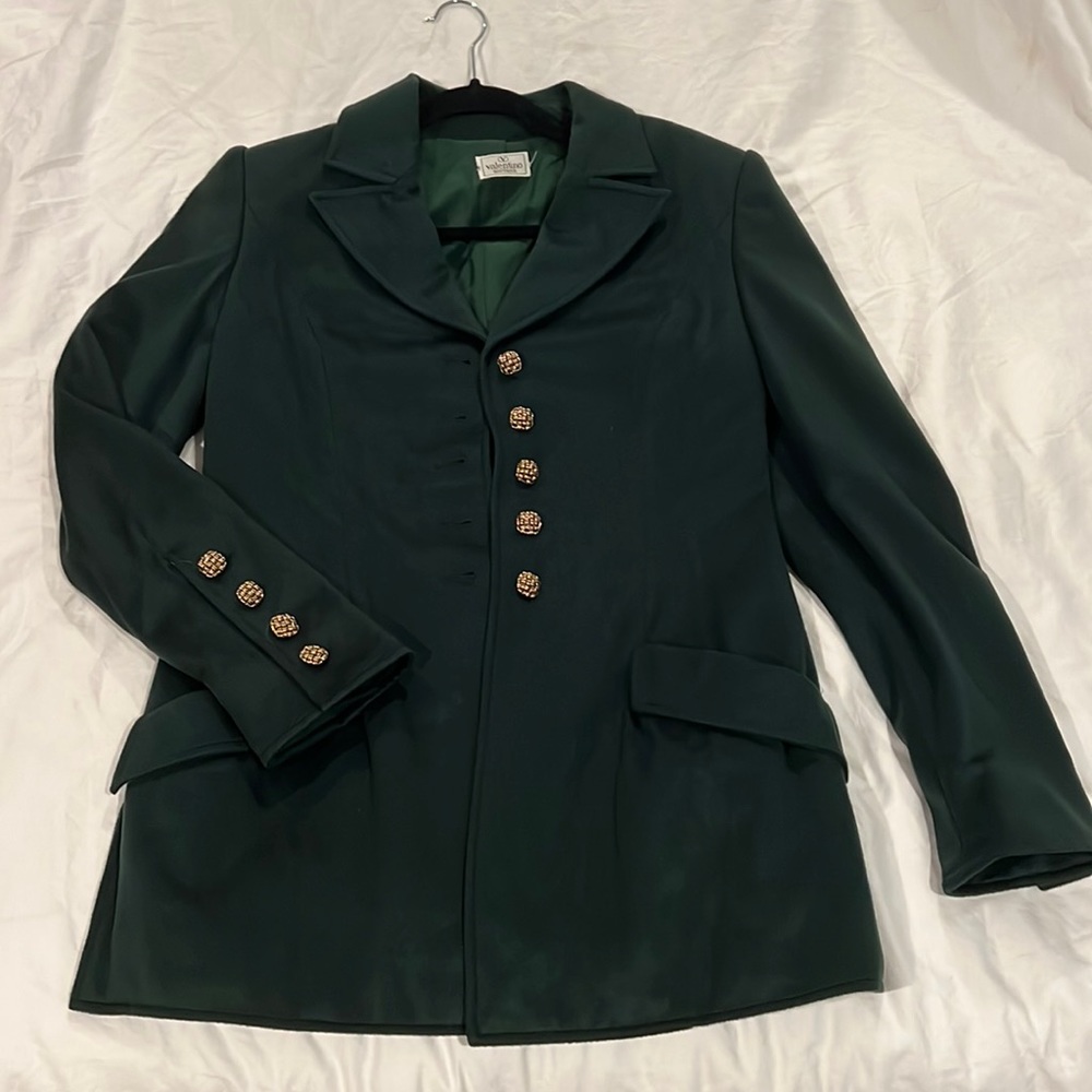 Valentino Boutique Green blazer.